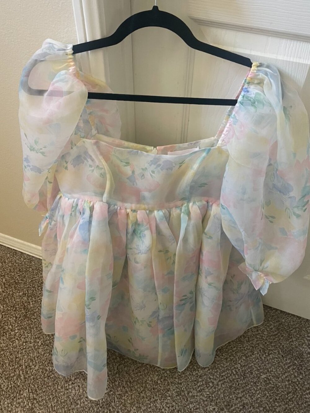 SELKIE SWEETCORN PUFF DRESS